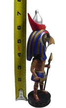 Load image into Gallery viewer, Egyptian Figurine Bobblehead Horus Resin 7" tall NIB
