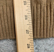 Load image into Gallery viewer, Method Sweater Womens 2XL XXL Brown 1/4 Zip Mock Neck Ribbed Knit Pullover Brown
