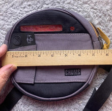 Load image into Gallery viewer, Chums Fanny Pack Black Gray Running Hiking Festival Light Up Flashing
