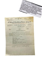 Load image into Gallery viewer, 1913 William J Burns Detective Agency Offer $1000 Reward Poster Flyer Antique
