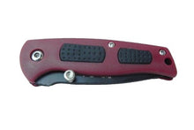 Load image into Gallery viewer, NEW Police Tech PA0002S Red Folder Knife Assisted Folding Pocketknife
