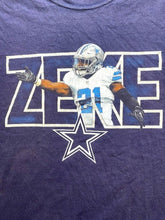 Load image into Gallery viewer, Ezekiel Elliott Shirt Adult 3XL XXXL Navy Blue Dallas Cowboys NFL Football Mens
