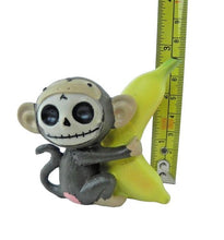 Load image into Gallery viewer, NEW Furrybones Skull Figurine Munky The Monkey With Banana Mini Figure
