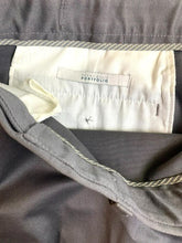 Load image into Gallery viewer, Perry Ellis Pants Adult 40x29 Gray Portfolio Flat Front Straight Leg Dress Mens
