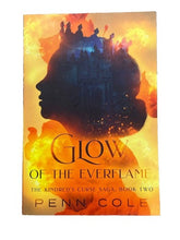 Load image into Gallery viewer, Glow of the Everflame Paperback Book The Kindred's Curse by Cole Penn NEW
