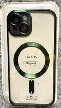 Load image into Gallery viewer, Iphone 15 / 15 Pro Case Magnetic Green NEW
