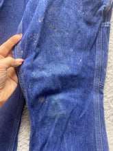 Load image into Gallery viewer, Carhartt Jeans Mens 30x30 Blue Denim Dungaree Fit Carpenter Workwear
