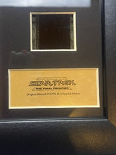 Load image into Gallery viewer, Genuine Film Cell USFC2792 Star Trek The Final Frontier (S1) Minicell Framed

