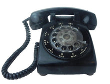Load image into Gallery viewer, Vintage Stromberg Carlson Black Rotary Phone Telephone - not tested
