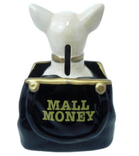 Load image into Gallery viewer, Chihuahua Coin Bank Ceramic Porcelain Purse Piggy Bank Savings NEW
