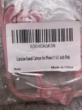 Load image into Gallery viewer, iPhone 11 Phone Case Pink Glitter Hello Kitty w/ Mirror NEW
