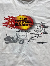 Load image into Gallery viewer, Outer Banks Shirt Adult 2XL White Motorcycle Biker Streetwear North Carolina Men
