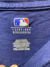 Load image into Gallery viewer, New York Yankees Shirt Adult 2XL XXL Navy MLB Baseball Sportswear Spellout Mens
