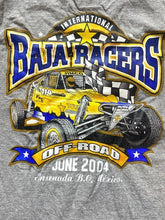 Load image into Gallery viewer, VTG Baja Racers Shirt Adult Large Gray Off Road Ensenada Racing Hot Rod Y2K Mens
