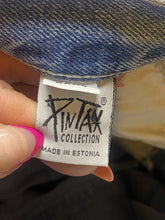 Load image into Gallery viewer, PINTAX Jeans Womens XXXS 3XS (28x27) Blue Denim Ripped Hip Hop Baggy Carpenter
