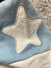 Load image into Gallery viewer, Shenzhen Sweatshirt Adult Extra Large Blue White Colorblock Star Pullover Ladies
