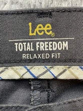 Load image into Gallery viewer, Lee Pants Adult 30x30 Stone Gray Relaxed Fit Total Freedom Stretch Chino Mens
