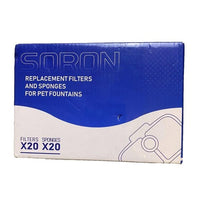 Load image into Gallery viewer, SORON Replacement Filters Sponges For Petlibro Cat Water Fountain Part 40 Pack
