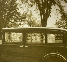 Load image into Gallery viewer, Lot of 5 Vintage Photos Old Cars Plymouth Ford Man Walking Ledge Advertising

