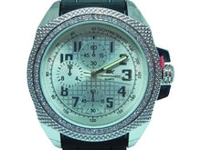 Load image into Gallery viewer, Techno King Watch Mens Black Silicone Band Fashion Dressy Party Hip Hop NEW
