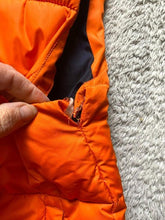 Load image into Gallery viewer, Crazy 8 Vest Womens Large Orange Puffer Full Zip Pockets Outerwear Outdoor Lady
