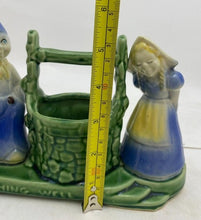 Load image into Gallery viewer, Shawnee Wishing Well Planter Art Pottery Dutch Boy &amp; Girl No. 710
