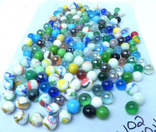 Load image into Gallery viewer, Lot of Approx. 200 Marbles - Mix Vintage and New Reproduction
