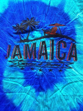 Load image into Gallery viewer, Jamaica Shirt Adult Large Tie Dye Surfing Embroidered Surfboard Beach Tropix Men
