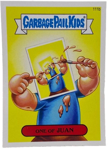 2014 Topps Garbage Pail Kids ONE OF JUAN Trading Card 111b Brent Engstrom