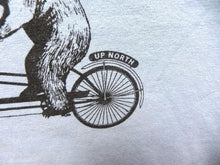 Load image into Gallery viewer, Momentum Outfitters Shirt Adult Large Moose Bear Tandem On Bike Riding Mens

