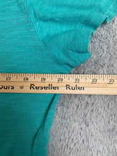 Load image into Gallery viewer, Harley Davidson Shirt Womens Large Teal Green Boots on Fire Wisconsin Motorcycle
