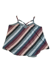 Load image into Gallery viewer, Torrid Shirt Womens 2 Multicolor Stripes Sophie Swing Cami Strappy Boho Blouse
