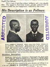 Load image into Gallery viewer, 1907 Reward Poster Escaped Police Transferred to San Quentin Lot of 2
