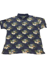 Load image into Gallery viewer, Vintage Knights of Round Table Shirt Adult 2X AOP Flower Hawaiian Golf Polo Mens
