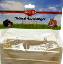 Load image into Gallery viewer, Kaytee Hay Manger for Guinea Pigs Natural Wooden Natural Large

