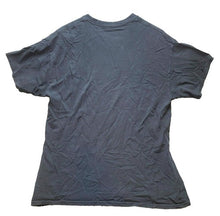 Load image into Gallery viewer, Darkwing Duck Shirt Adult Large Black Beware the Stare Disney Agent Of Good Mens
