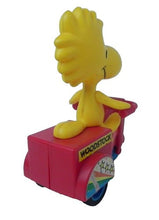 Load image into Gallery viewer, VINTAGE UFS Inc WOODSTOCK Peanuts Friction Tricycle Toy - Friction not working
