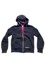 Load image into Gallery viewer, Mickey Mouse Jacket Womens Medium Reversible Hooded Kidcore Oversized Disney
