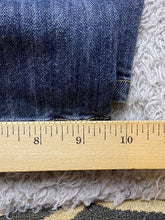 Load image into Gallery viewer, Metro 7 Jeans Women 12 (34x31) Flared Vintage Y2K Stretch Medium Wash Baggy
