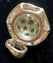 Load image into Gallery viewer, Lot of 4 Pendants Sapphire Emerald Ruby Citrine Gemstones Lab Created NEW
