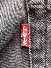 Load image into Gallery viewer, Levis 519 Jeans Mens 30x30 Denim Black Skinny Fit Premium Big E Casual Work
