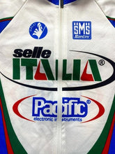 Load image into Gallery viewer, Vintage SMS Santini Cycles Jersey Adult Medium Pockets Cycling Racer Biker Mens
