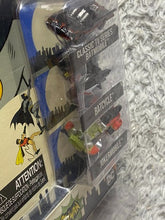 Load image into Gallery viewer, Jada Batman Die Case Vehicles Nano Hollywood Rides Classic Batcycle Jokermobile
