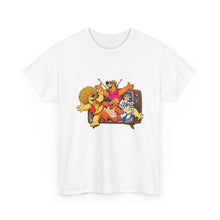 Load image into Gallery viewer, Hair Bear Bunch Cartoon Animal Band Tee — Retro Sofa Jam Graphic T‑Shirt
