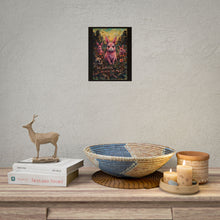 Load image into Gallery viewer, Apocalyptic Bunny Poster – “We Survive Because We Must” Rolled Art Print
