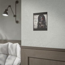 Load image into Gallery viewer, Horror Girl Poster — “It Hurts Because It Matters” Rolled Art Print
