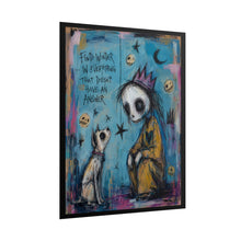 Load image into Gallery viewer, Find Wonder in Everything That Doesn’t Have an Answer Rolled Poster — Gothic Surreal Fantasy Wall Art
