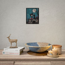 Load image into Gallery viewer, Be Kind to Your Weird Side Rolled Poster — Gothic Whimsical Wall Art
