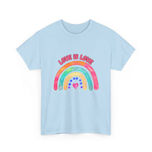 Load image into Gallery viewer, Love is Love Rainbow T- Shirt - ALL Sizes - S - 5XL
