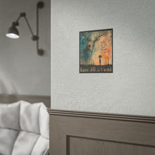 Load image into Gallery viewer, Surreal Deer Mask Art Poster — "People Only See What They Want to See" Rolled Wall Art

